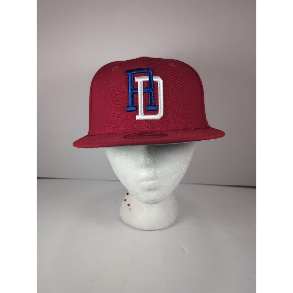 Dominican Republic Hat Cap 2023 World Baseball Classic 59Fifty 6 7/8 Red New Era